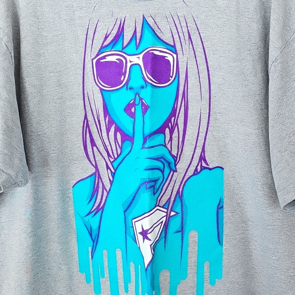Famous Stars 'SHHH' Graphic T-shirt